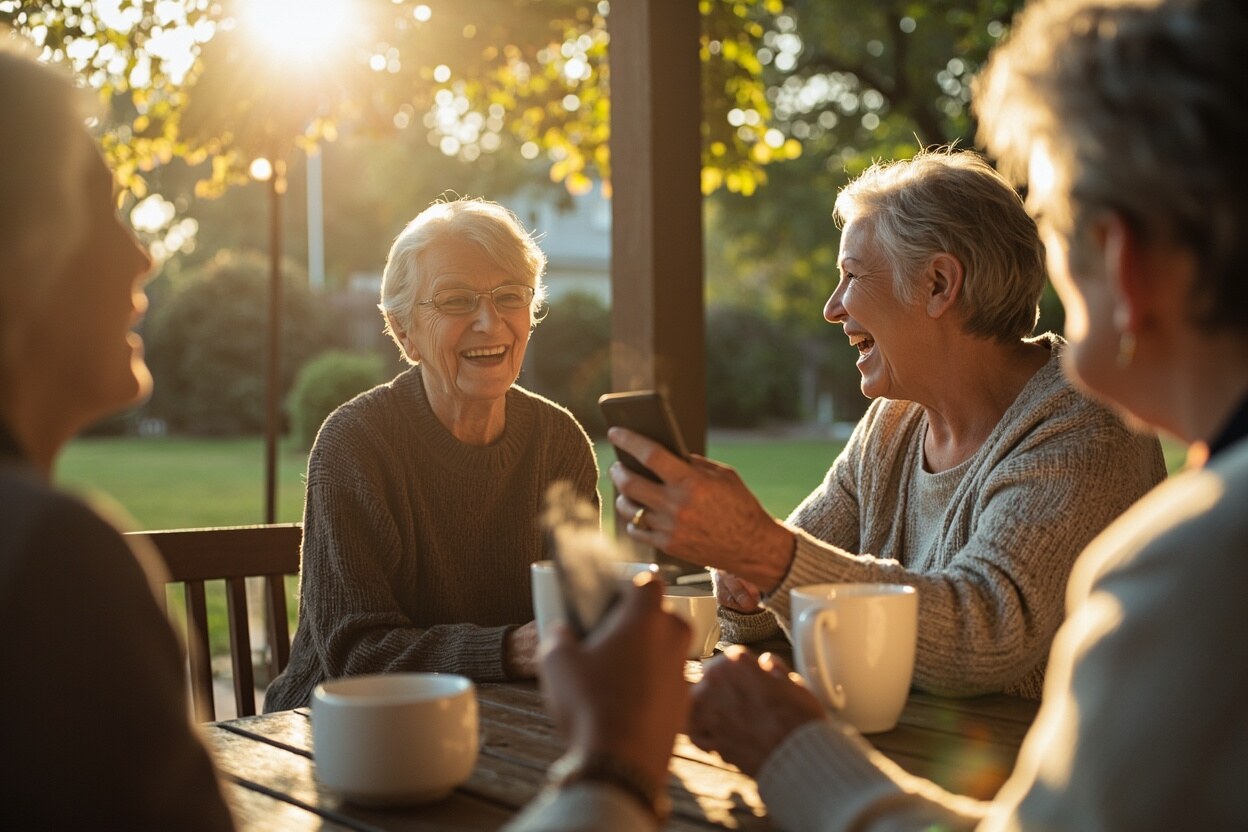Building Your Retirement Support Network When You Don't Have Kids Nearby article illustration