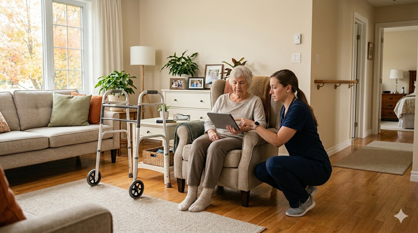 Illustration for Fall Recovery Home Setup Plan for Safer Weeks Ahead