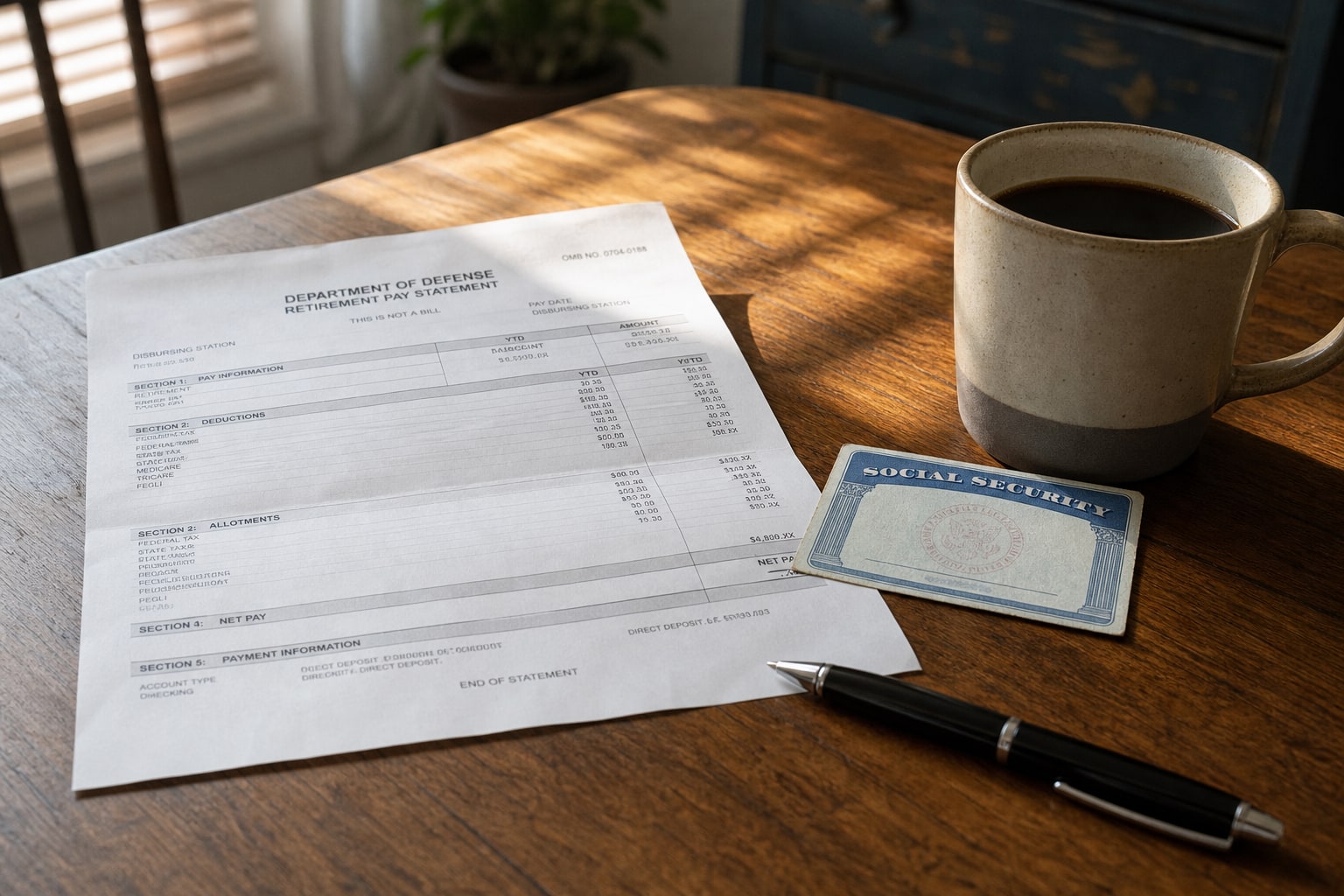 Illustration for A Military Pension Lump Sum Can Cost You for Years